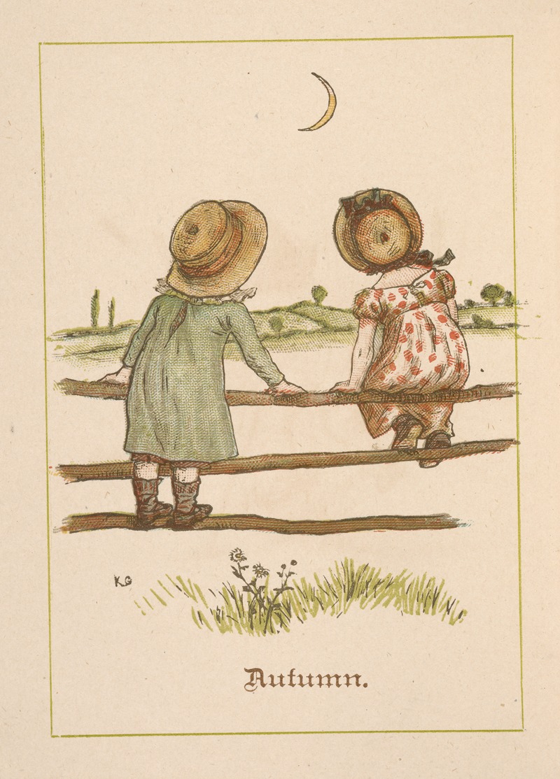 Kate Greenaway - Autumn