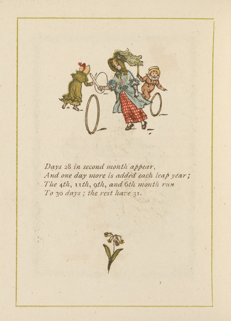 Kate Greenaway - Days 28 in second month appear…