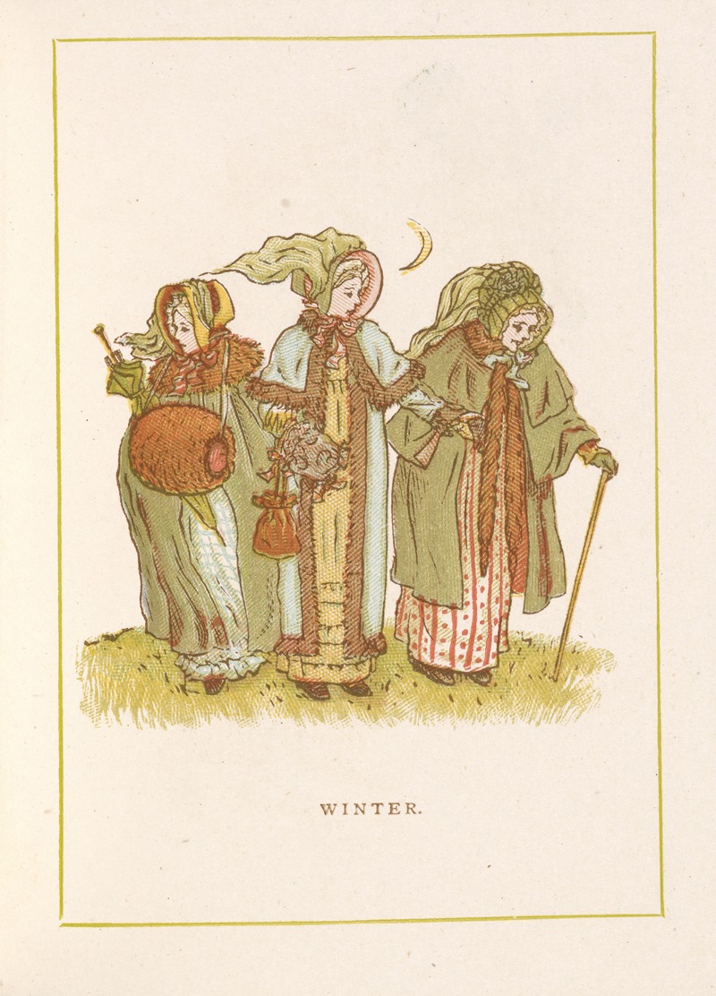 Kate Greenaway - Winter