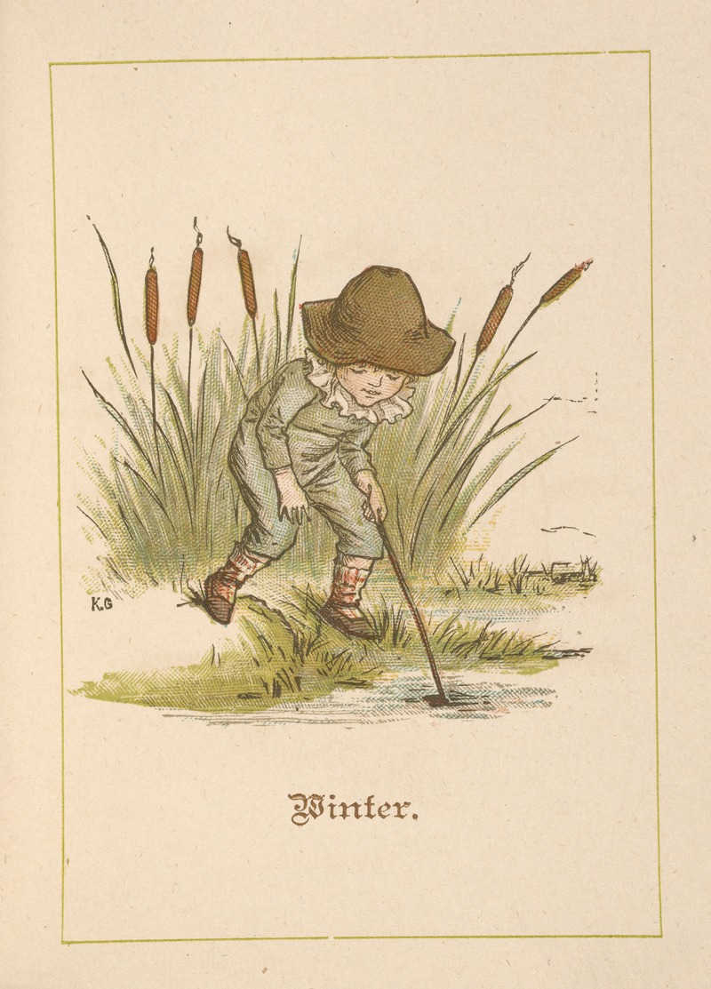Kate Greenaway - Winter