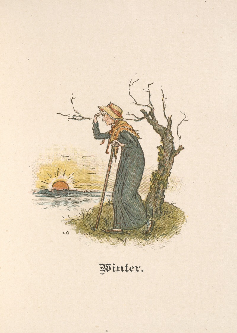 Kate Greenaway - Winter