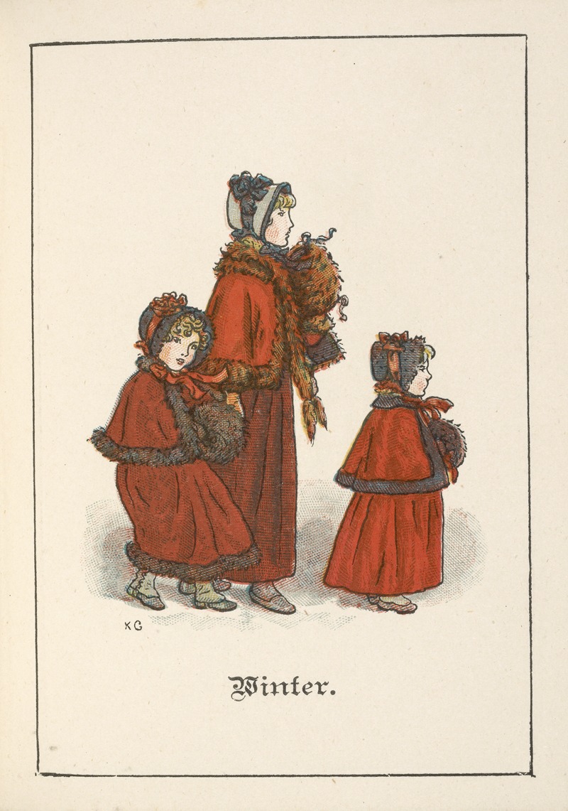 Kate Greenaway - Winter