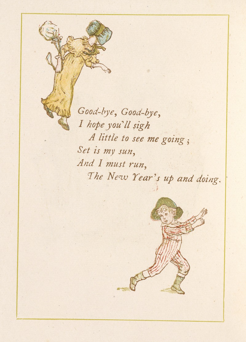 Kate Greenaway - Good-bye, Good-bye…