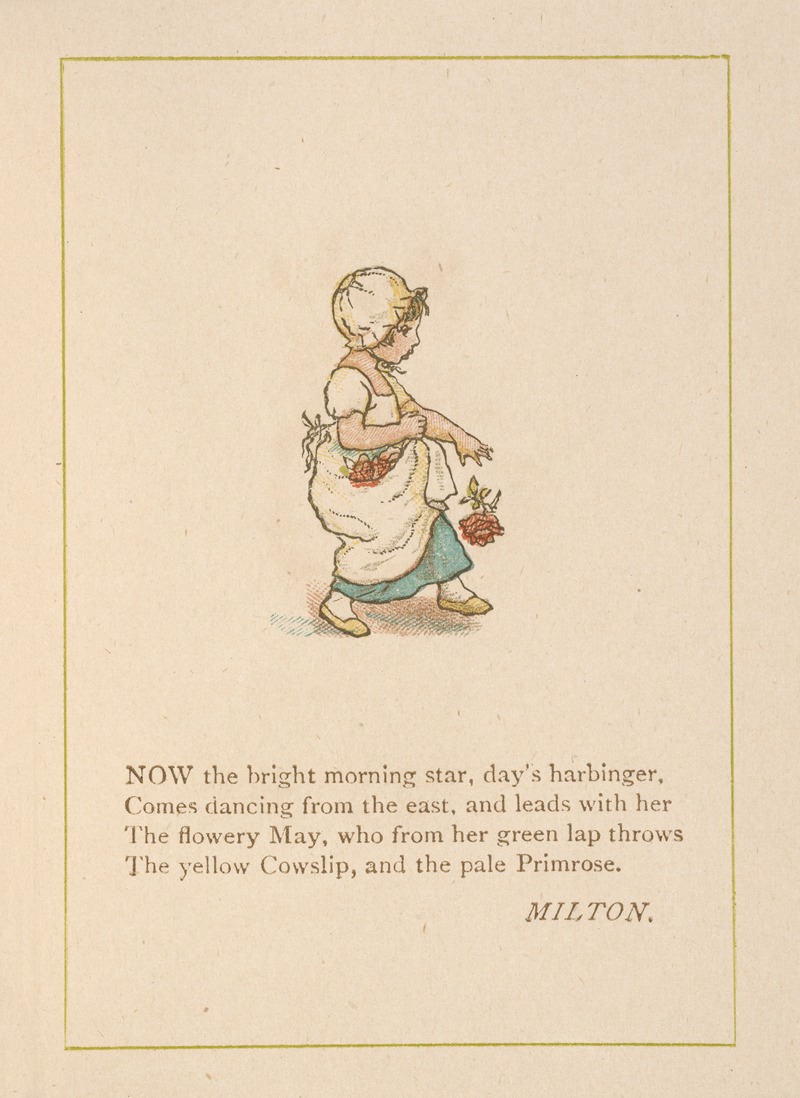 Kate Greenaway - Now the bright morning star, day’s harbinger…