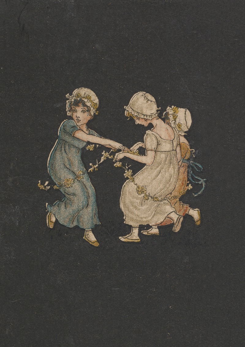 Kate Greenaway - Three Children