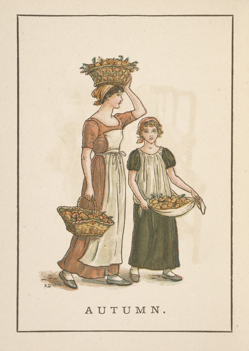 Kate Greenaway - Autumn