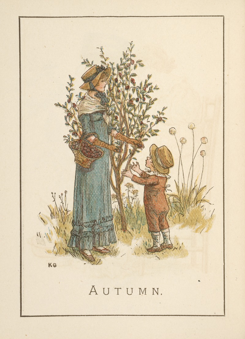 Kate Greenaway - Autumn
