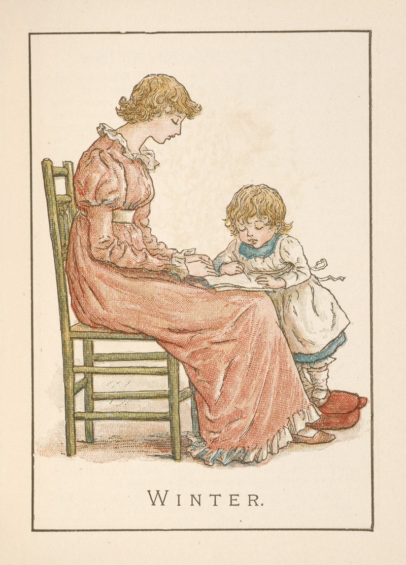 Kate Greenaway - Winter