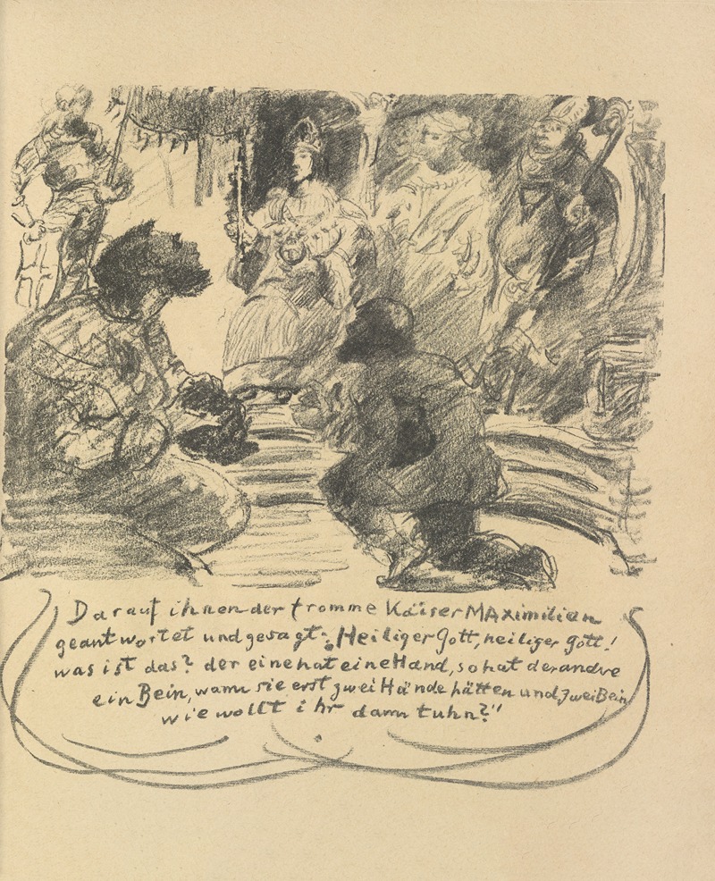 Lovis Corinth - Das Leben des Götz von Berlichingen Pl.07