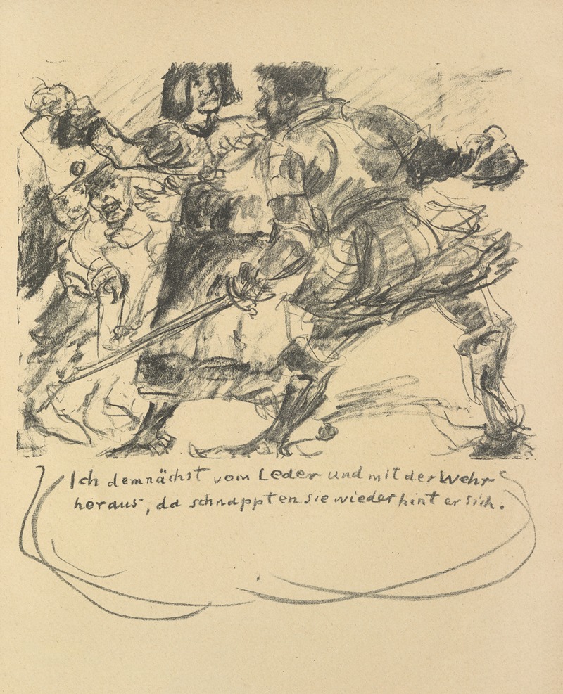 Lovis Corinth - Das Leben des Götz von Berlichingen Pl.08