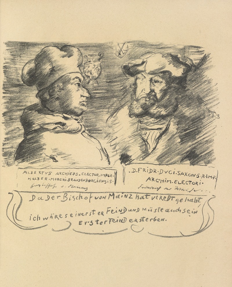 Lovis Corinth - Das Leben des Götz von Berlichingen Pl.11