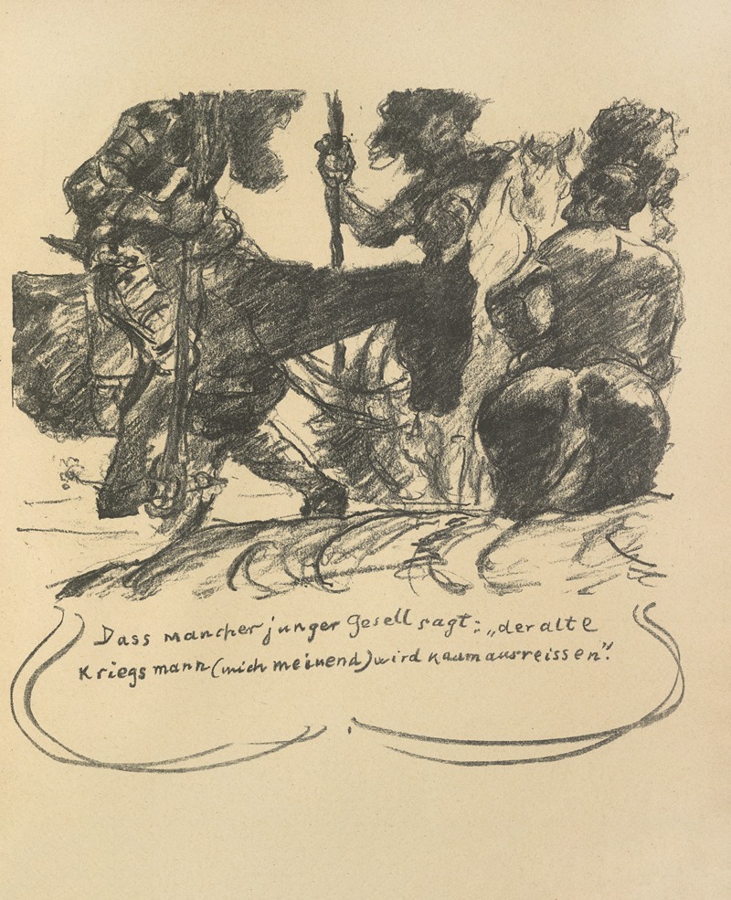 Lovis Corinth - Das Leben des Götz von Berlichingen Pl.14