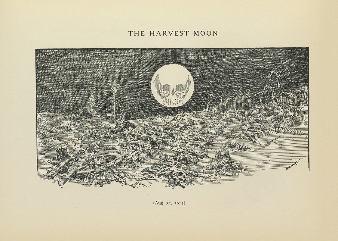 Luther Daniels Bradley - The harvest moon