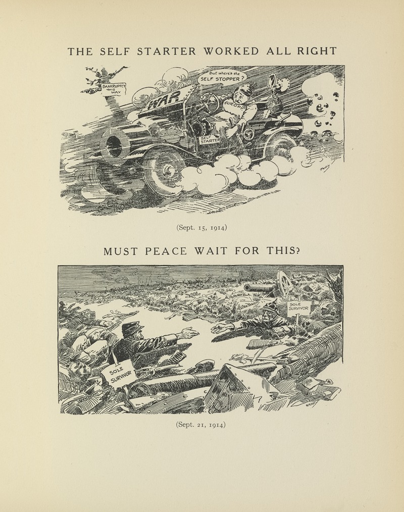 Luther Daniels Bradley - The Self Starter Worked All Right; Must Peace Wait For This