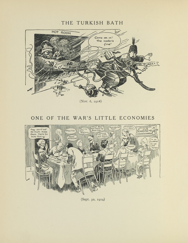 Luther Daniels Bradley - The Turkish Bath; One Of War’s Little Economies