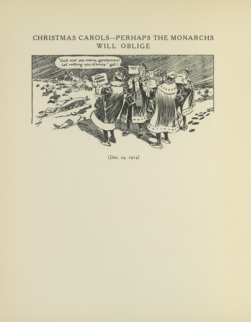 Luther Daniels Bradley - Christmas Carols – Perhaps The Monarchs Will Oblige