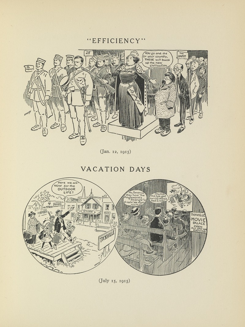 Luther Daniels Bradley - Efficiency’; Vacation Days