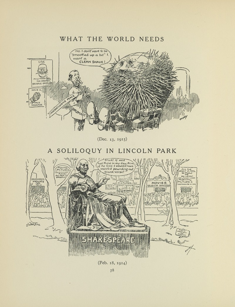 Luther Daniels Bradley - What The World Needs; A Soliloquy In Lincoln Park