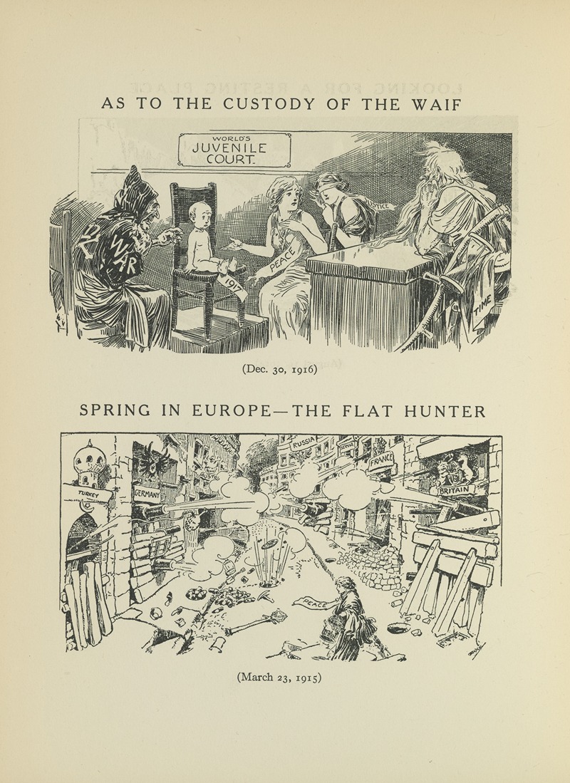 Luther Daniels Bradley - As To The Custody Of The Waif; Spring In Europe – The Flat Hunter