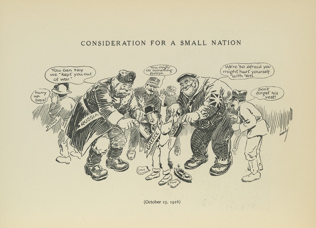 Luther Daniels Bradley - Consideration for a small nation