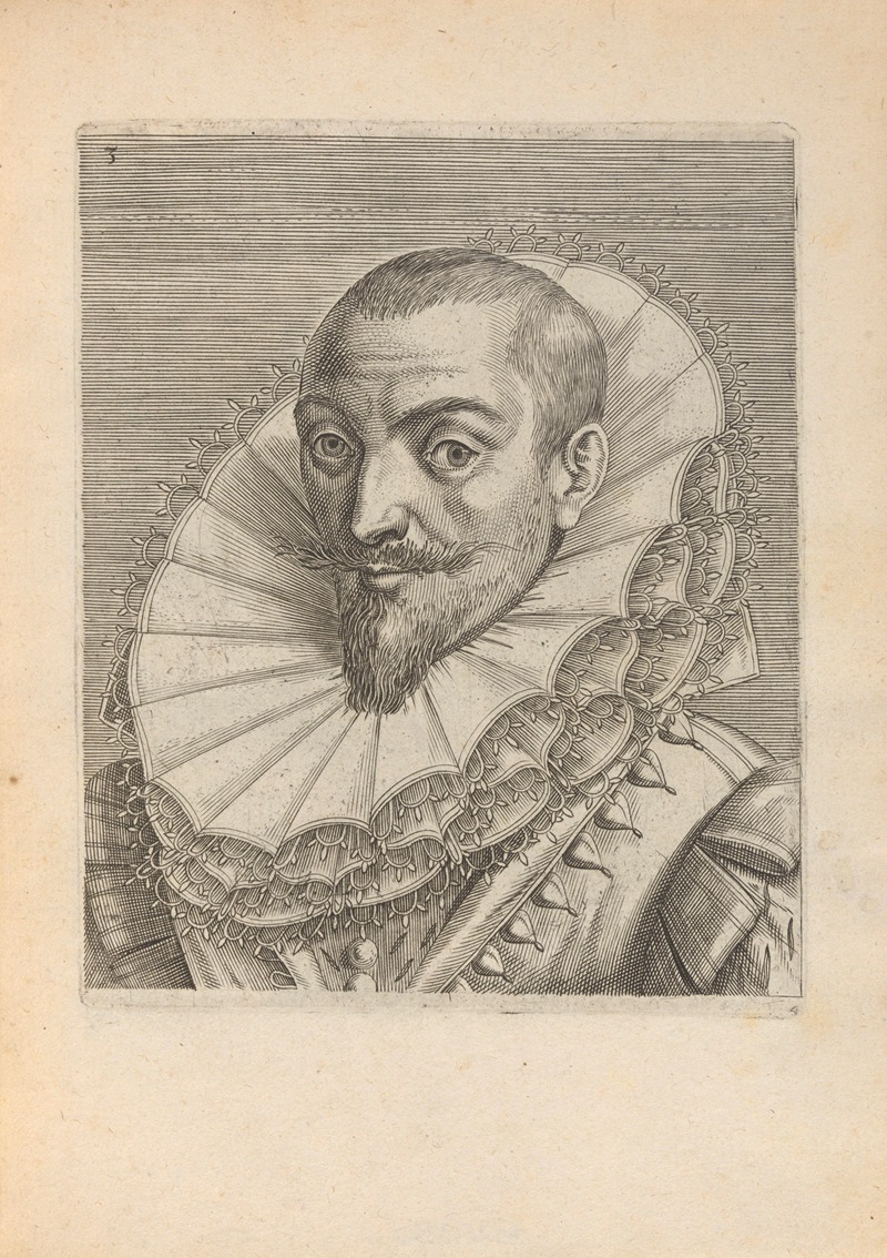 Philip Galle - Male, Turned to Left