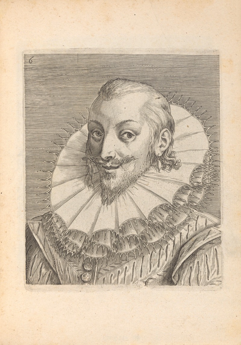 Philip Galle - Male, Turned to Left