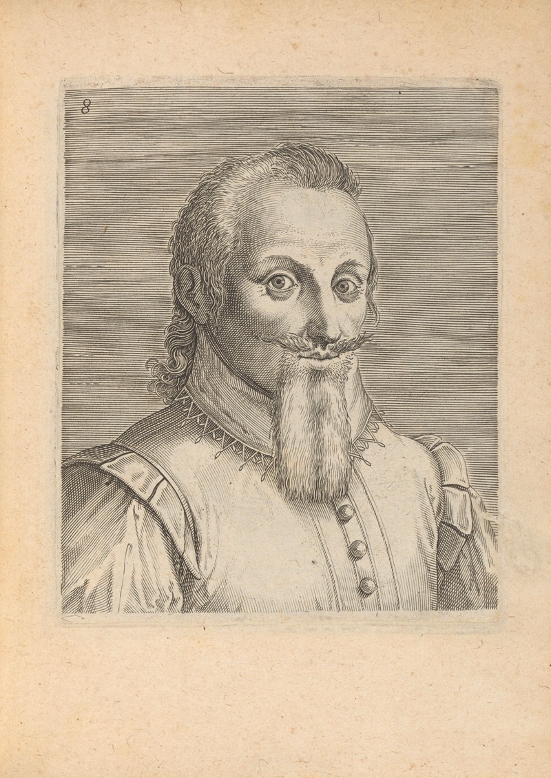 Philip Galle - Male, Tunred to Right