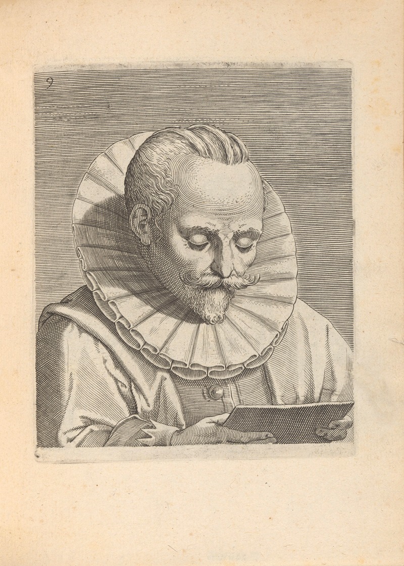 Philip Galle - Male, Reading