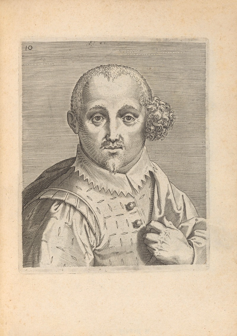 Philip Galle - Male Hairdo