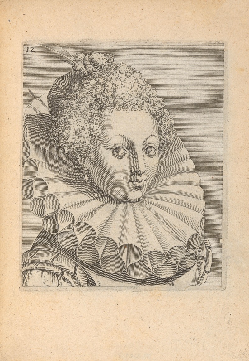 Philip Galle - Female, Turned to Right