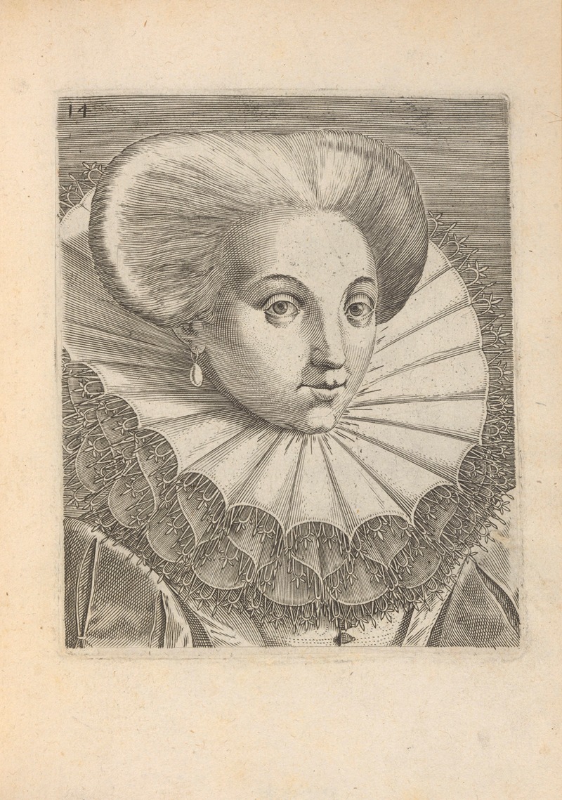 Philip Galle - Female, Turned to Right