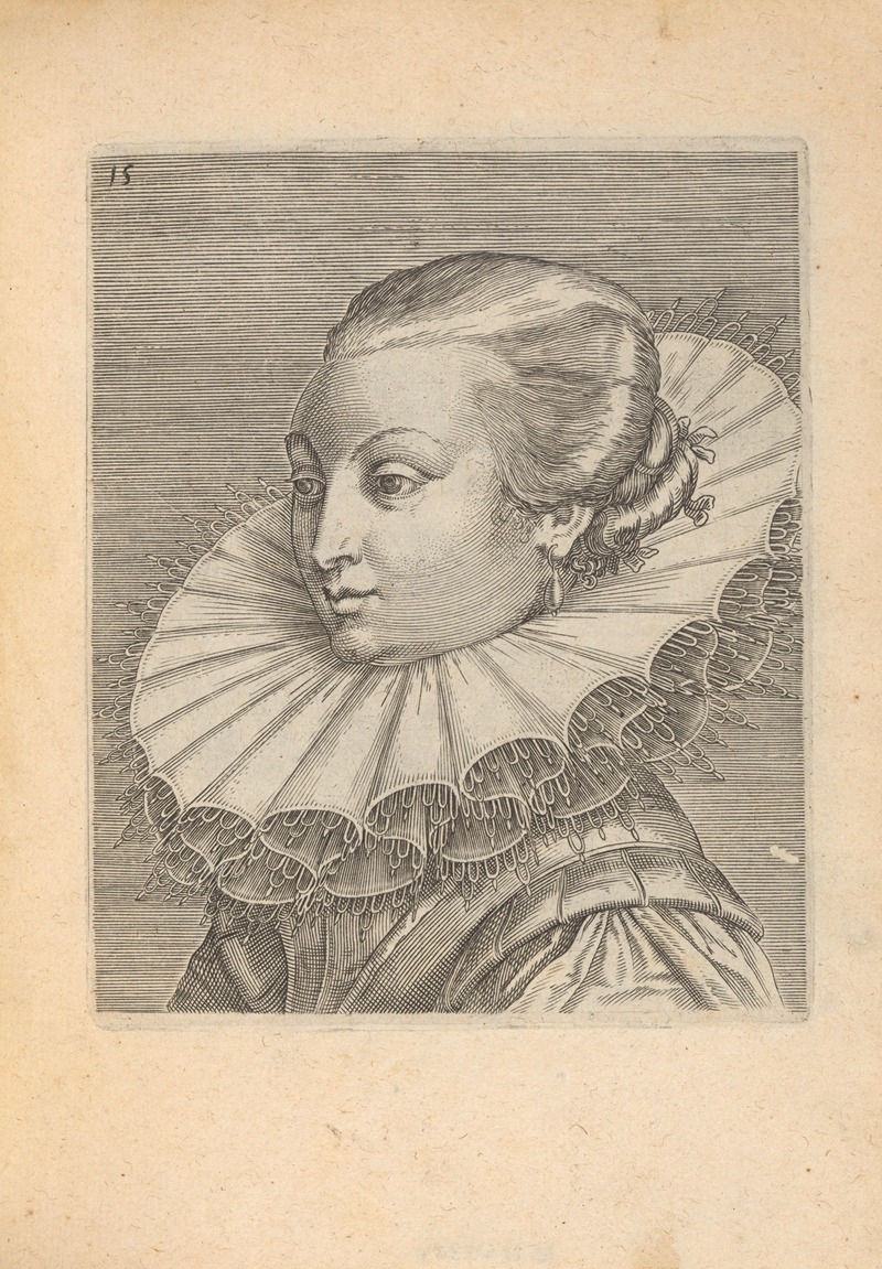 Philip Galle - Female, Turned to Left
