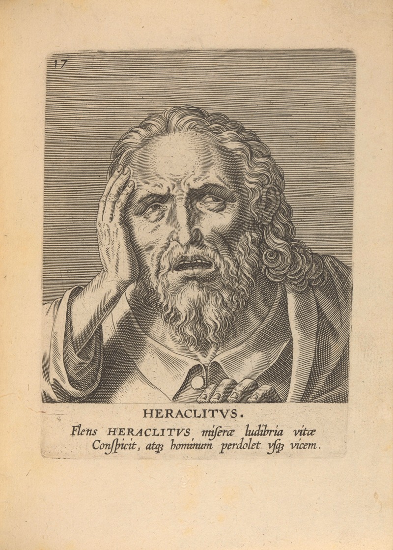 Philip Galle - Heraclitus
