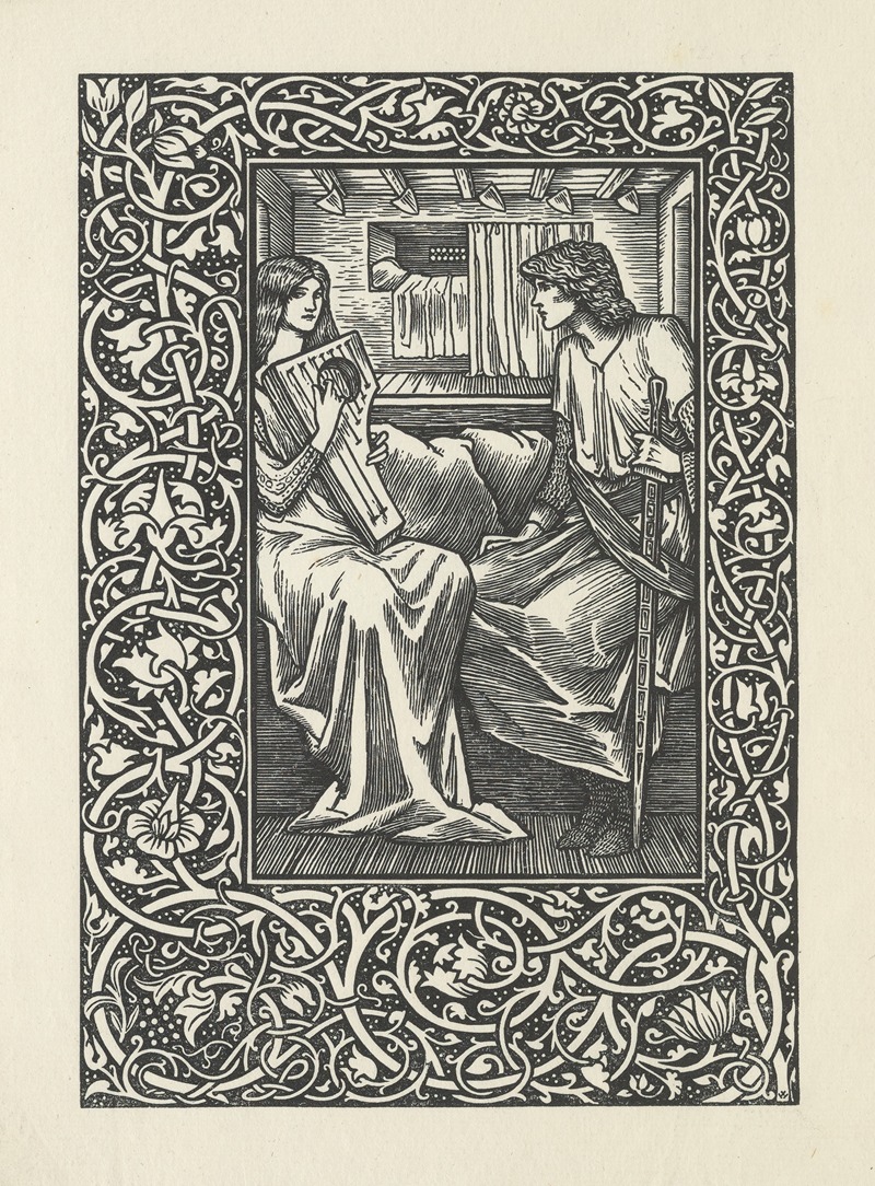 Sir Edward Coley Burne-Jones - Sire Degrevaunt