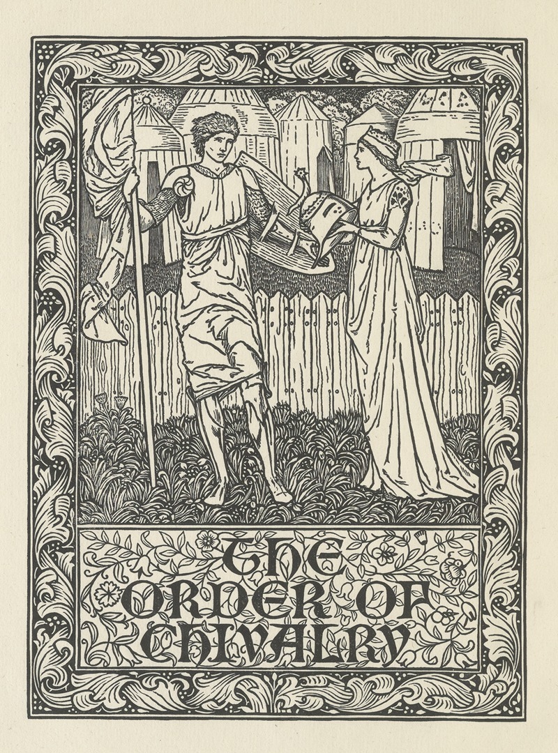 Sir Edward Coley Burne-Jones - The order of chivalry