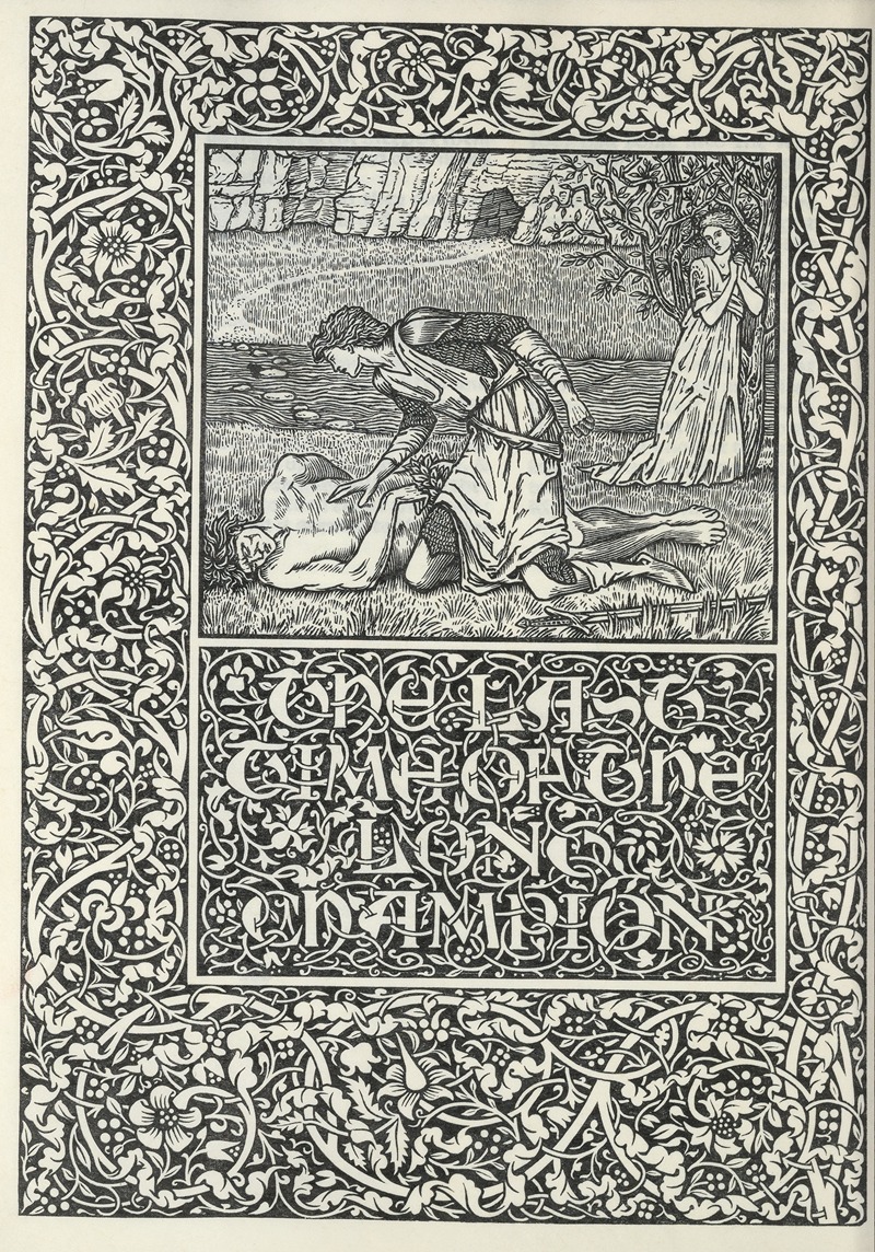 Sir Edward Coley Burne-Jones - The well at the world’s end – The last time of the long champion