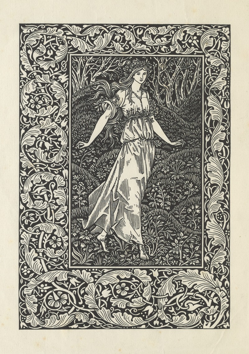 Sir Edward Coley Burne-Jones - The wood beyond the world.