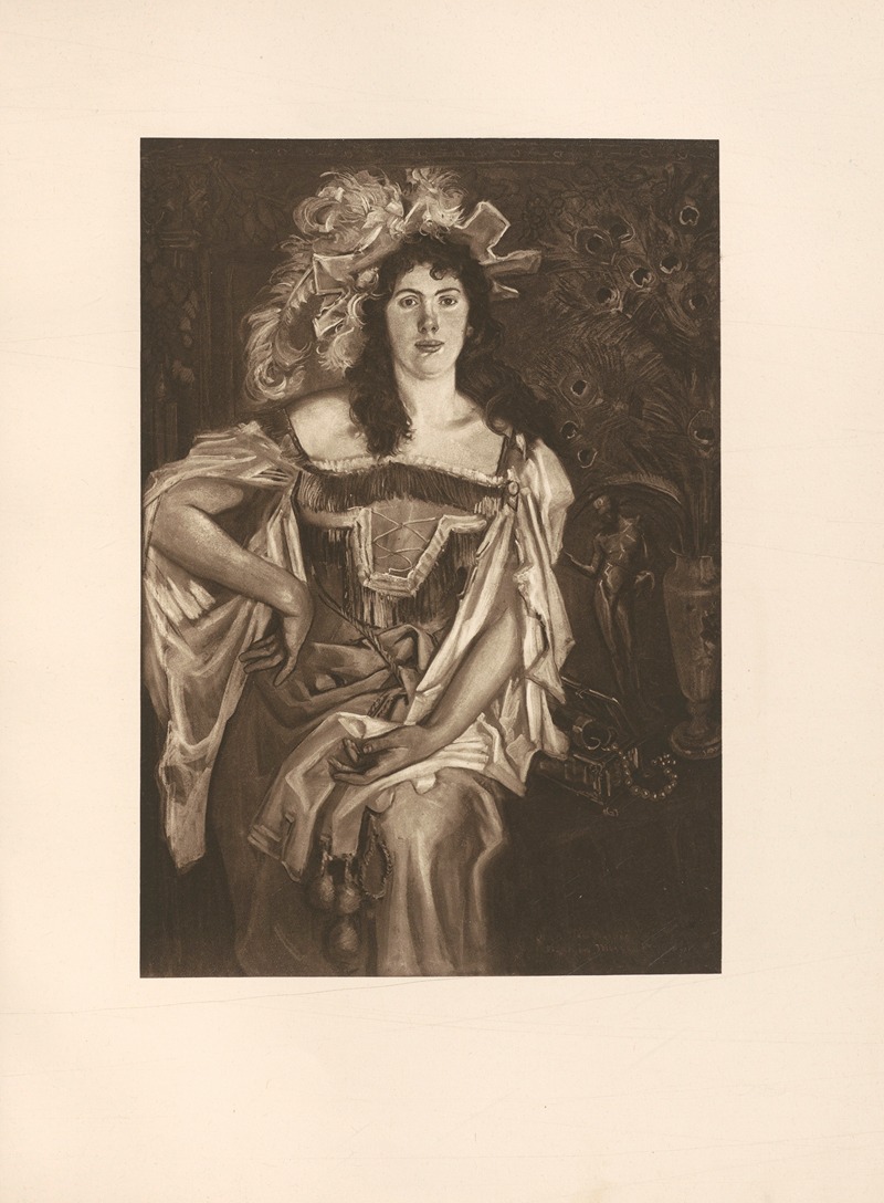 Stanisław Wyspiański - Portret H. Leszczynskiej w Roli Katarzyny