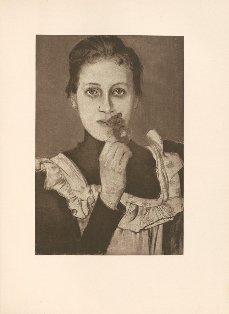 Stanisław Wyspiański - Dziewczynka z fiołkiem