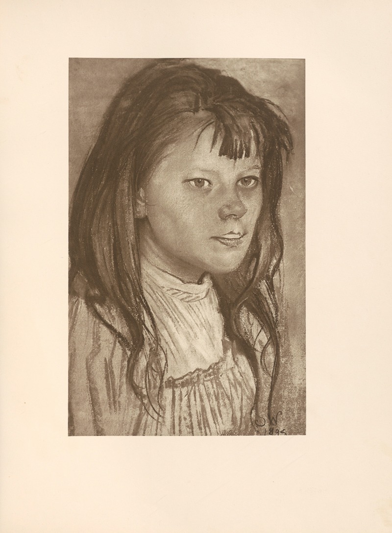 Stanisław Wyspiański - Głowa dziewczynki