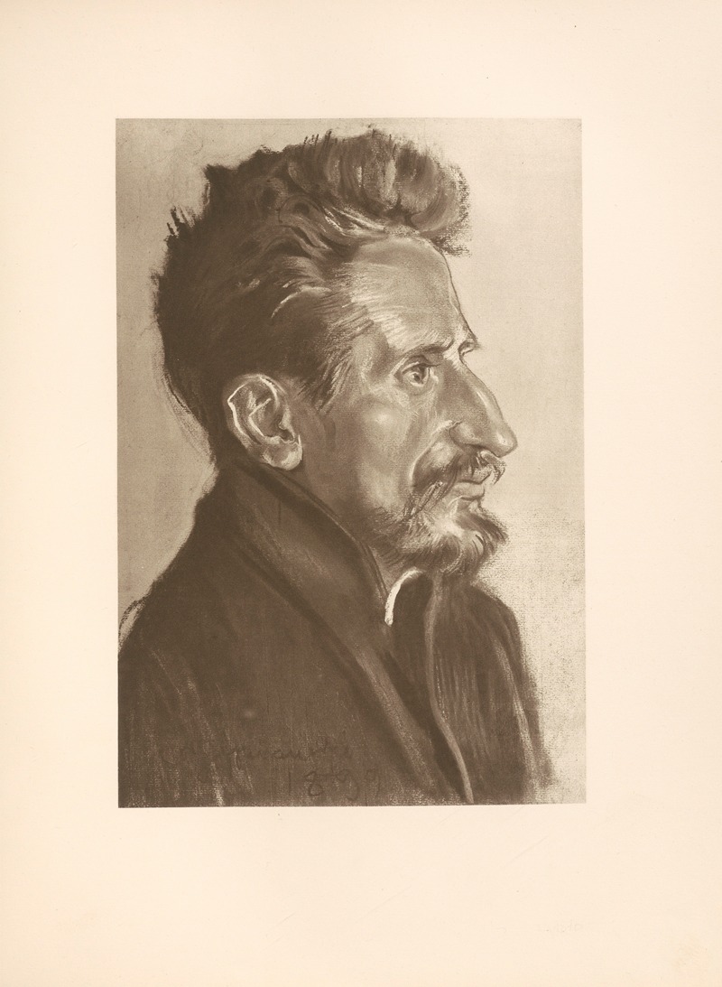 Stanisław Wyspiański - Portret Zenona Parviego