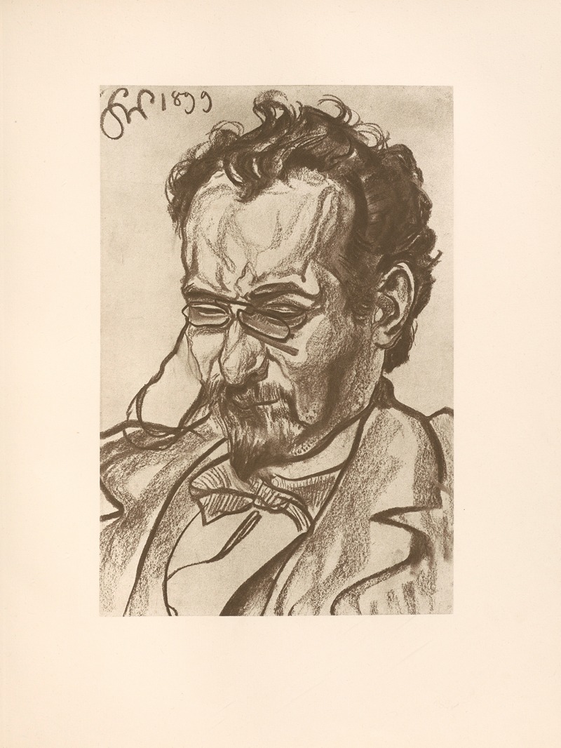 Stanisław Wyspiański - Portret A. Langego