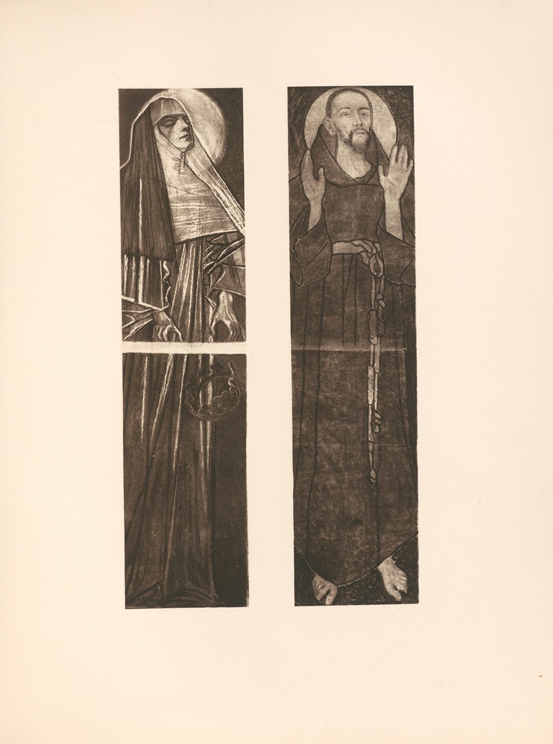 Stanisław Wyspiański - Bł. Salomea; Sw. Franciszek