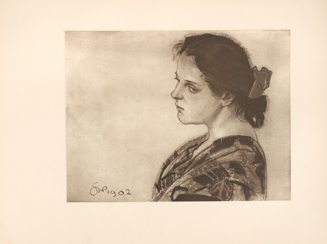 Stanisław Wyspiański - Portret M. Raczynskiej