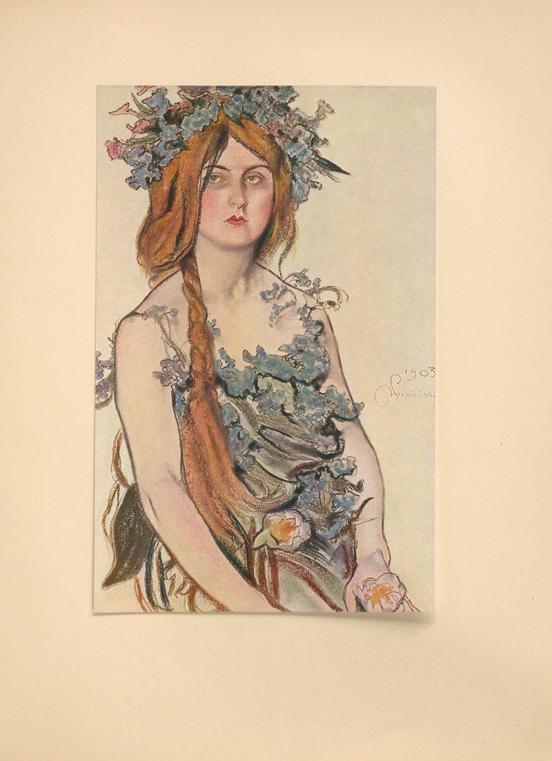 Stanisław Wyspiański - PN. Ordonówna jako ‘Krasawica’