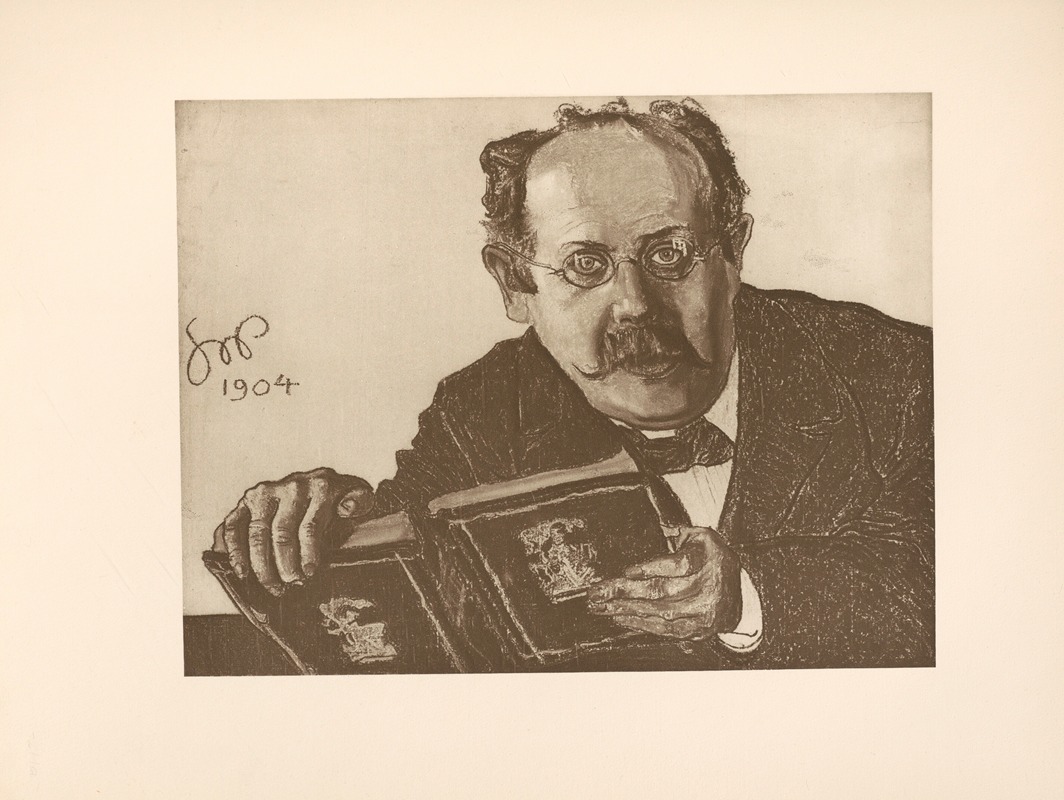 Stanisław Wyspiański - Portret Prof. Dr. Leona Sternbacha
