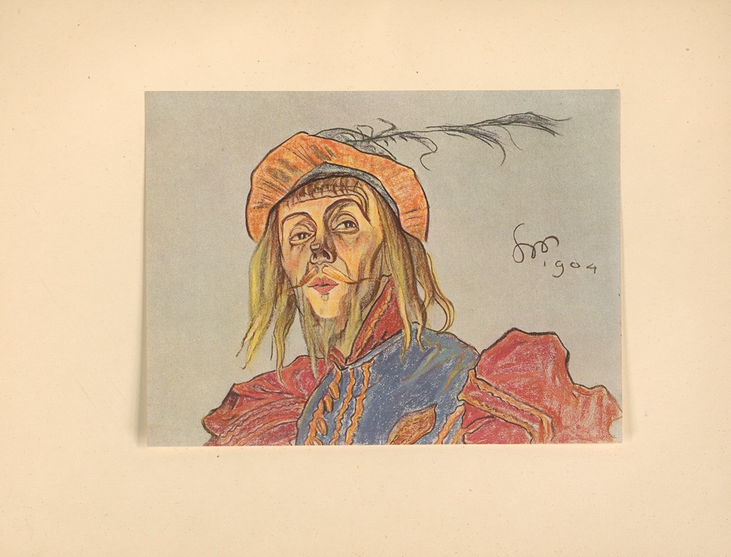 Stanisław Wyspiański - L. Solski jako ‘Chudogeba’
