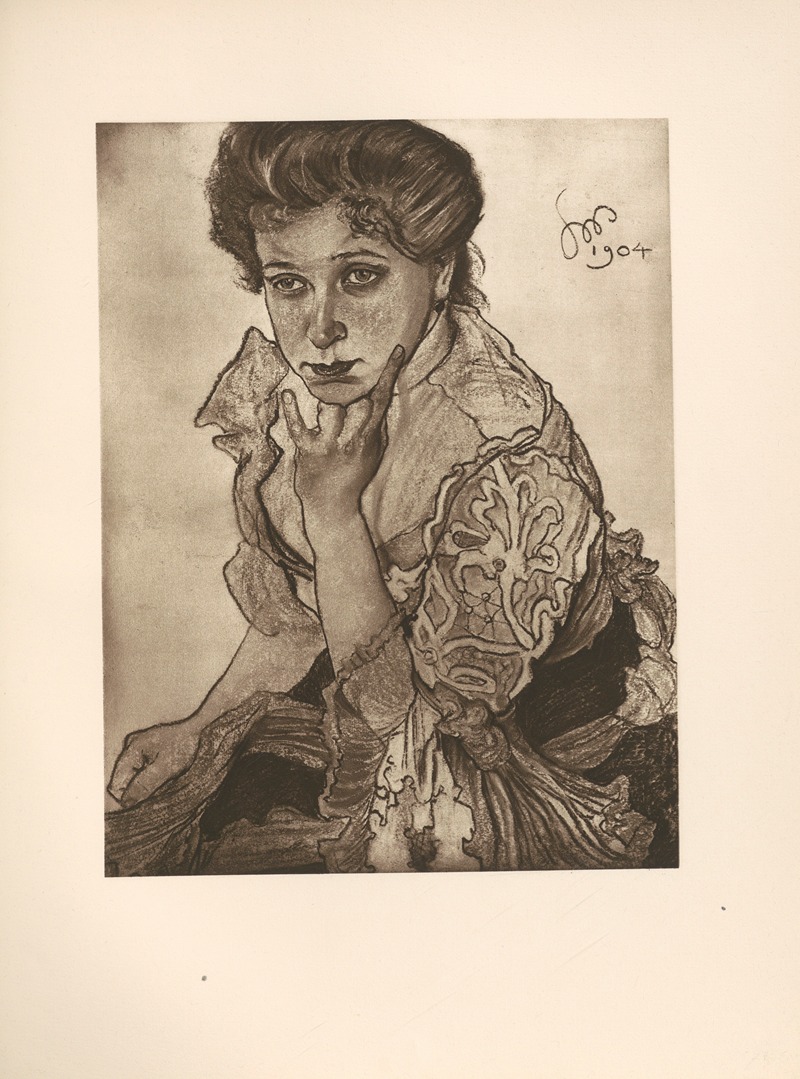 Stanisław Wyspiański - Portret P. Leonowej Sternbachowej