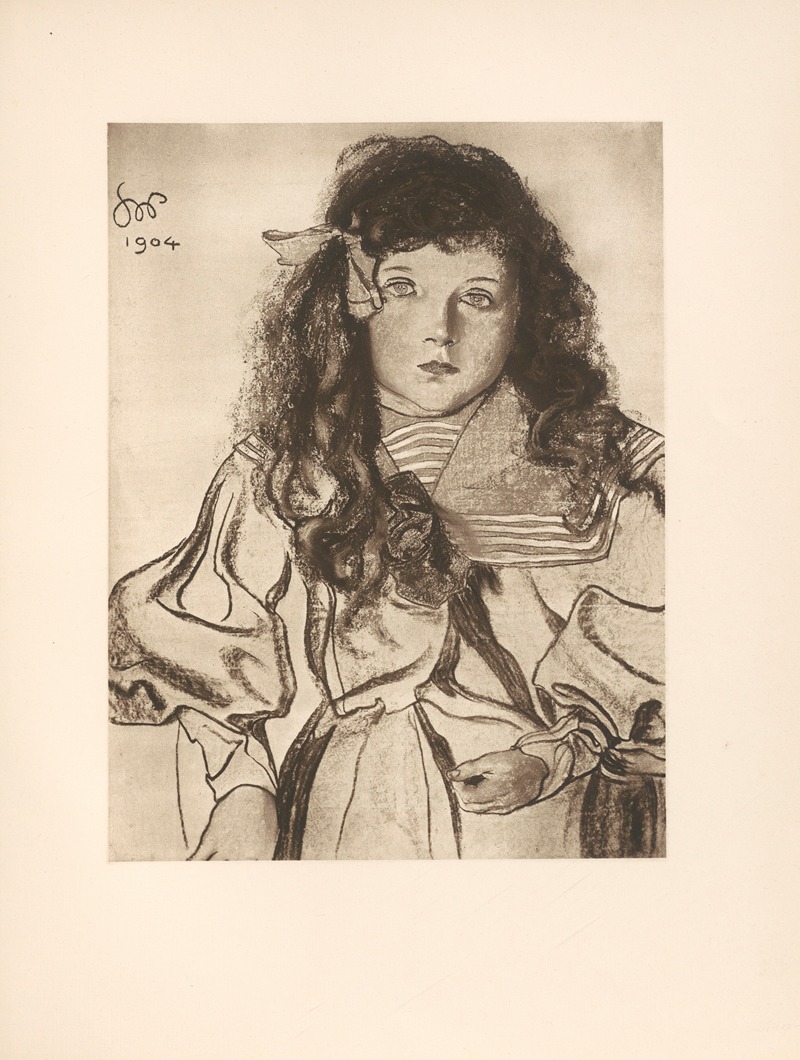 Stanisław Wyspiański - Portret dziewczynki