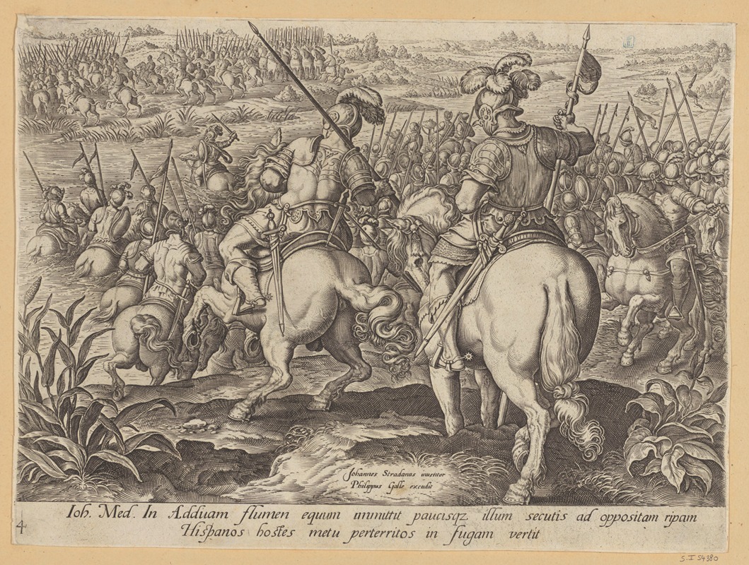 Stradanus - The Dissipation of The Spanish Enemy